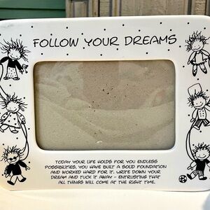 FOLLOW YOUR DREAMS ~ Enesco - Children Of The Light By Marci Sister  - 4x6 Frame